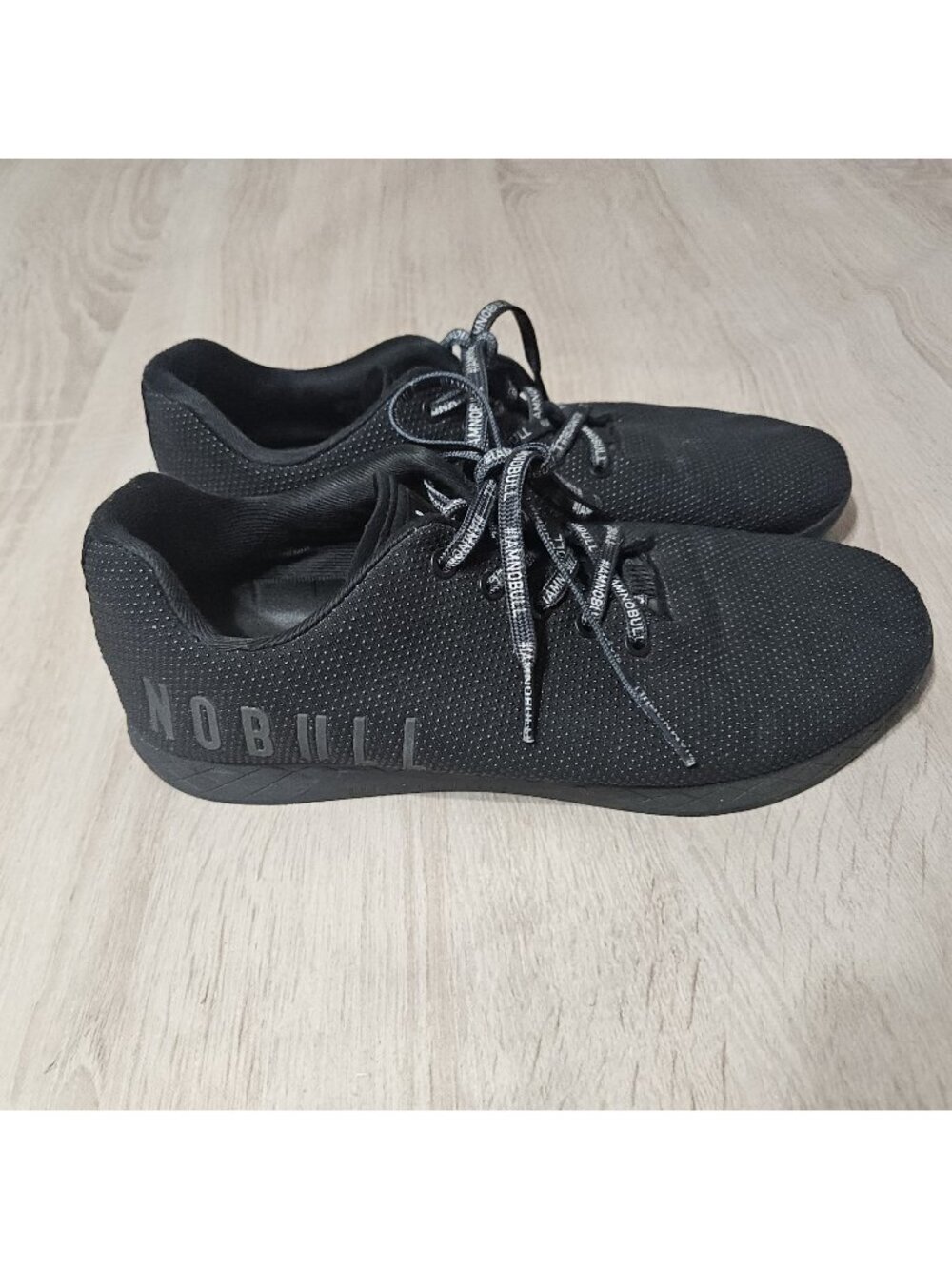 Nobull Outwork Edge Impact Superfabric Athletic Shoes Men's Size 12.5 Black